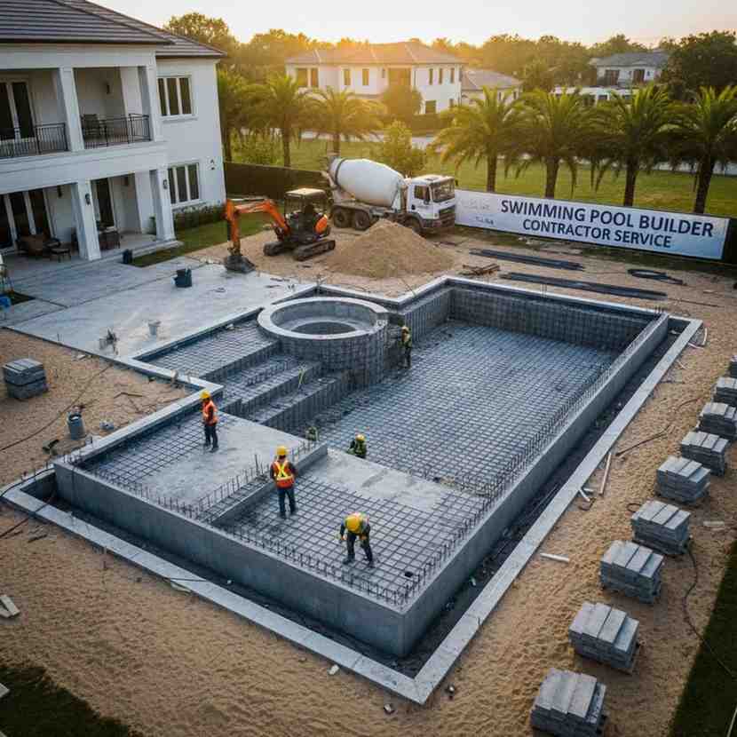 Swimming Pool Builder Contractor Service